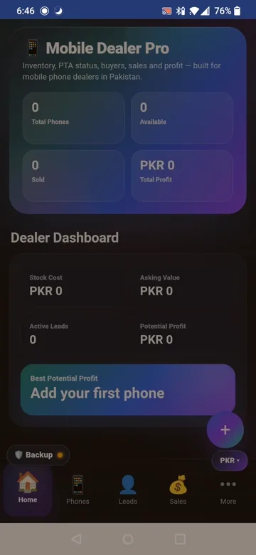 Mobile Dealer Pro app preview